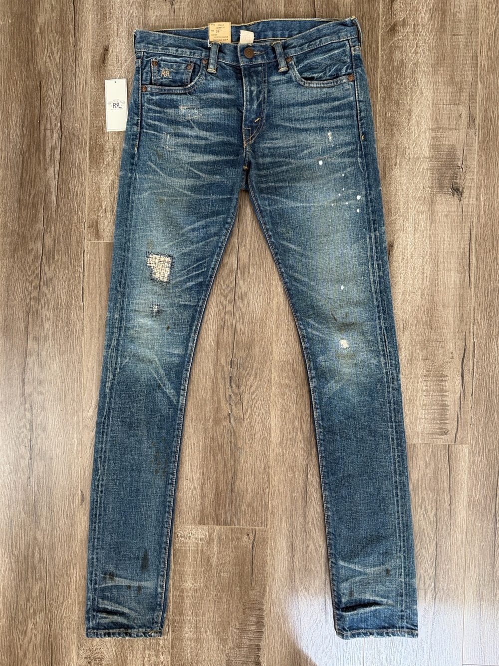 Ralph Lauren RRL stretch skinny jeans
